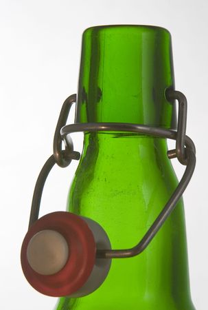 green beer bottleの写真素材