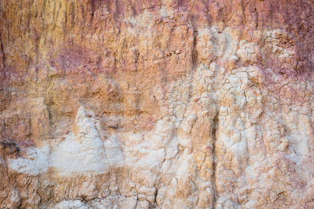 colorful forms of clay erosion at Paint Mine Interpretive Park A t Calhan bear Colorado Springs,...