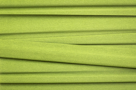 green crepe paper - background with crinkled textureの写真素材