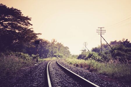 A Track to An Amazing Landの写真素材