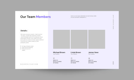 Our Team Member Slide Presentation Template