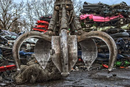 Old Metal on Scrapyardの写真素材