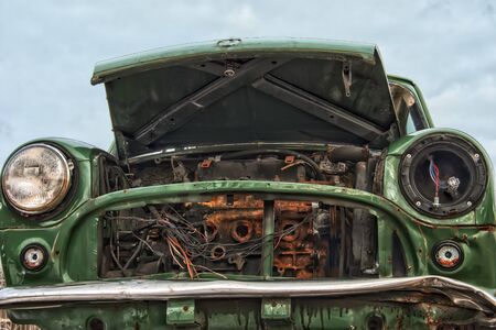 Old Metal on Scrapyard