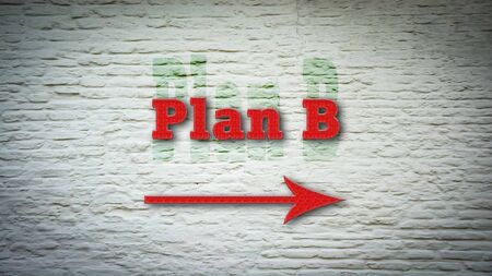 Street Sign the Direction Way to Plan Bの写真素材