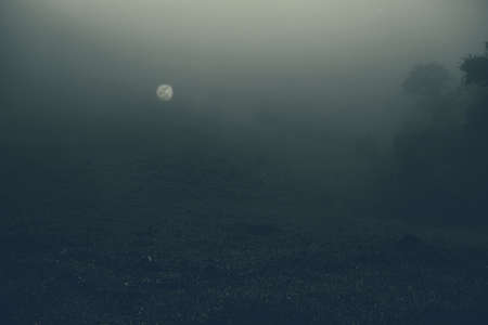 moon and clouds