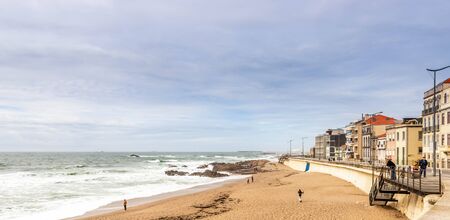 Carneiro Beach near Porto to Portugalの写真素材
