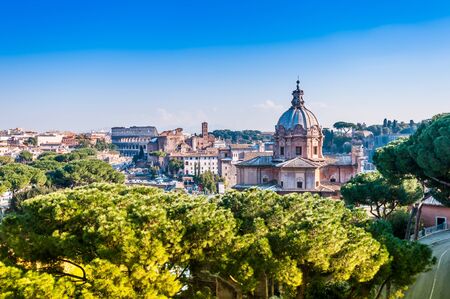 Roman Forum in Rome, Lazio in Italy
