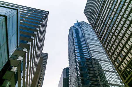Buildings in downtown Philadelphia Pennsylvania, USAの写真素材