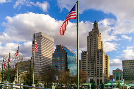 Providence Buildings in Rhode Island, United Statesの写真素材