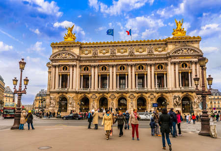 October 18, 2015: OpÃ©ra Garnier in Paris, France