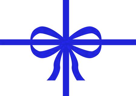 Blue Gift 1の写真素材