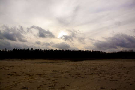 Dark Skyの写真素材