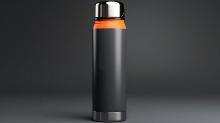 Stainless Steel Insulated Water Bottles on Tableの素材