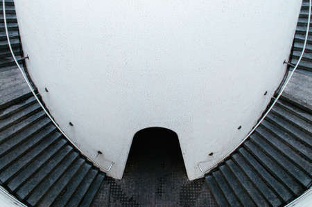 OCT 31, 2012 Valencia, Spain - Modern Architecture of City of Arts and Sciences. Architecture designed by  Santiago Calatrava and Felix Candelaのeditorial素材