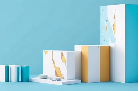 Podium For product display, Product display Backdrop, Product display background Vol 174の素材