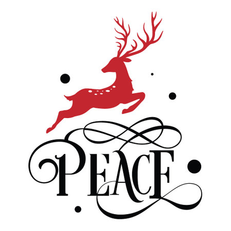 Peace typography t shirt design, marry christmas typhography, tshirt design, marry christmas typhography tshirt design, tee print, t shirt design, christmas Joy, jesusのイラスト素材