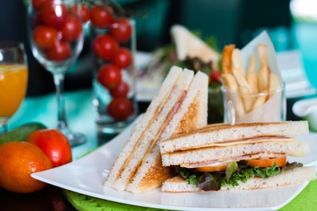 cheese sandwich の写真素材