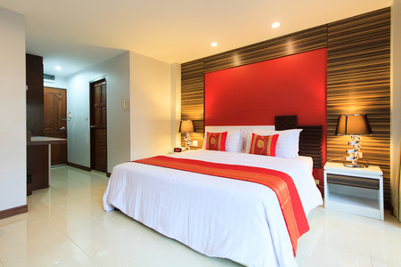 Apartment Service Room at Patong Beach Phuket Thailandの写真素材