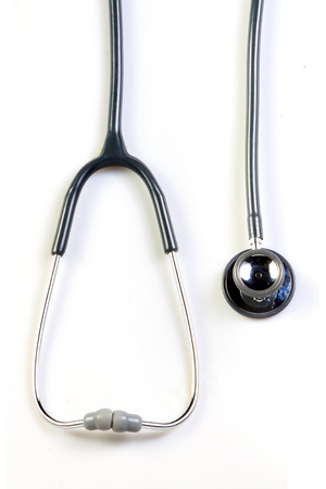 stethoscope in white backgroundの写真素材
