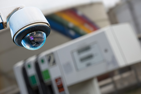 CCTV camera or surveillance system for sensitive industrial site protection