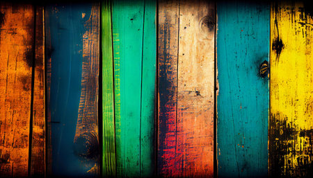 closeup on wood material background for Vintage wallpaper..generative AIの素材