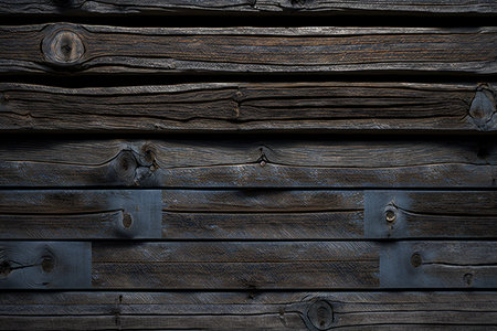 closeup on Background of wooden boards,generative AIの素材
