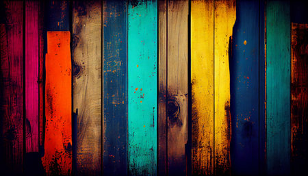 closeup on wood material background for Vintage wallpaper..generative AIの素材