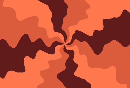 Autumn Retro Vector Background suitable for illustration and graphic resourcesのイラスト素材