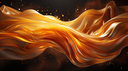 abstract golden background made by AI generative photoの素材