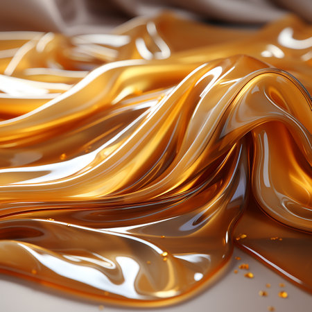 abstract golden background made by AI generative photoの素材