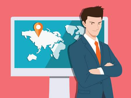 Smart Business manのイラスト素材