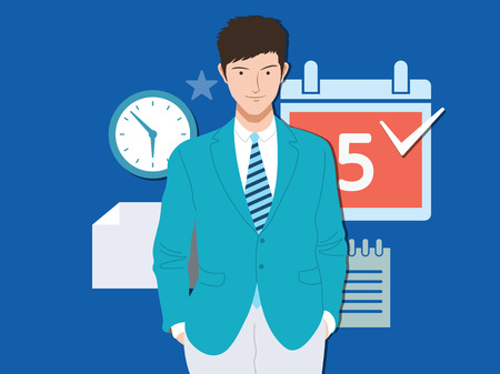 Smart Business manのイラスト素材