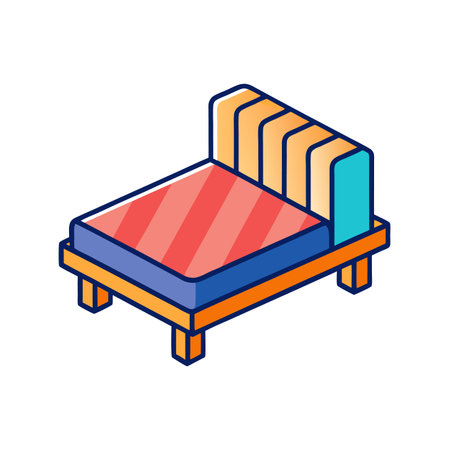 Functional Futon for Stylish Interiorsのイラスト素材