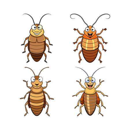 Engaging Madagascar Hissing Cockroach Coloring Designのイラスト素材