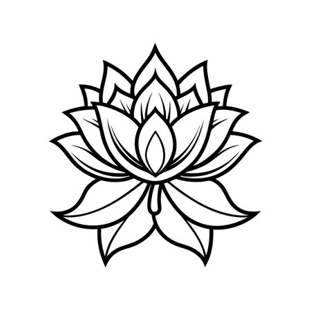 Vibrant Spirited Spirit Flower Artworkのイラスト素材