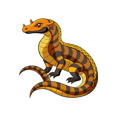 Giant Madagascan Hognose: A Nature Illustrationのイラスト素材