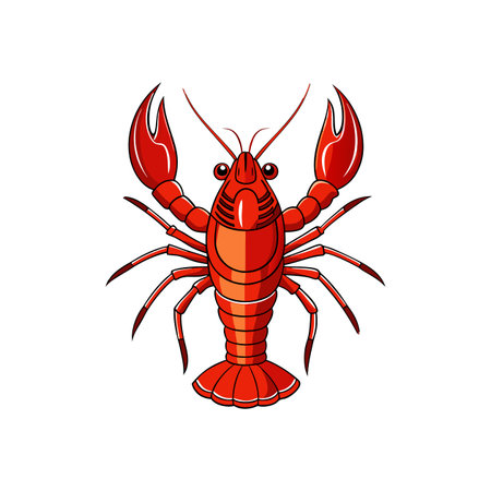 Colorful Acetes Crustacean Realistic Artworkのイラスト素材