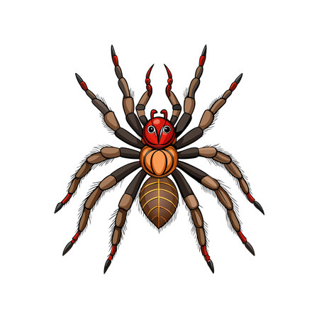 Detailed Color Illustration of Garganochthoniusのイラスト素材