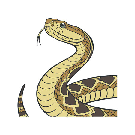 Majestic South American Bushmaster in Natural Habitat