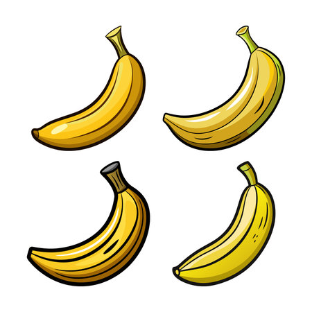 Realistic Desert Banana Illustration for Creative Projectsのイラスト素材