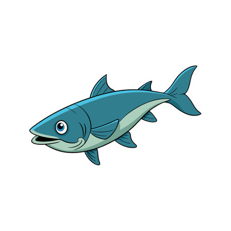 Colorful Illustration of Knifejaw Fish with Realistic Detailsのイラスト素材