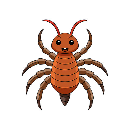 Colorful Realistic Illustration of Callilepisのイラスト素材