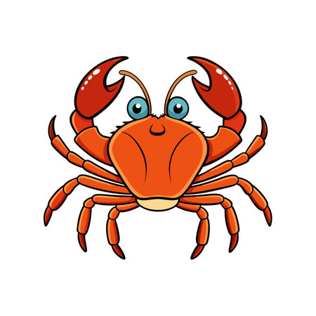 Charming Artwork of Cavidae Crustacean in Natural Settingのイラスト素材