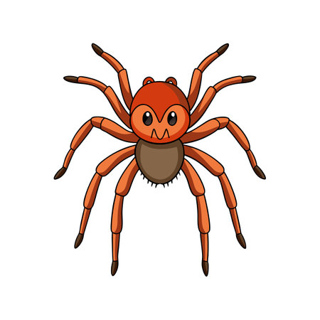 Unique Chilongius Arachnid Realistic Illustrationのイラスト素材