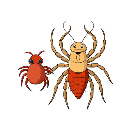 Detailed Cteniza Arachnid Realistic Artworkのイラスト素材