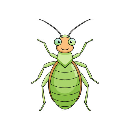 Vivid Aphid Realistic Color Artworkのイラスト素材