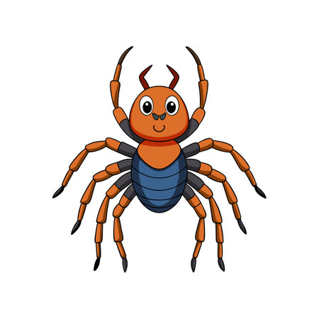 Stunning Illustration of Realistic Cethegus Arachnidのイラスト素材