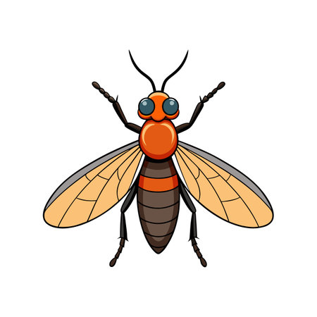 Realistic Pine Sawfly Artwork Highlighting Its Natural Beautyのイラスト素材