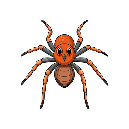 Vivid Artwork of Coremiocnemis Arachnidのイラスト素材