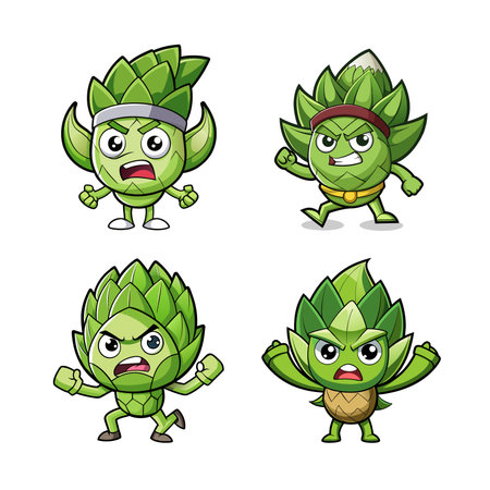 Lightheaded Artichoke's Sailing Adventureのイラスト素材